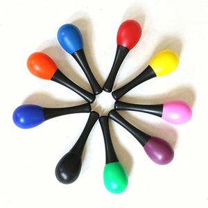 พิมพ์โลโก้ตามสั่ง ของขวัญน่ารักสำหรับเด็ก แก้วเชคพลาสติก ของชำร่วยงานปาร์ตี้สไตล์เม็กซิกัน ของเล่นเสียงดังรูปการ์ตูนขนาดเล็ก มารากัส - Product Image 6