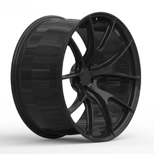 Mới Tùy Chỉnh Giả Mạo Bánh Xe Cho Bán 15-24 Inch Hợp Kim Màu Đen Đua Xe Vành 5x114.3 5x112 5x120 Cho Audi A4 B8 A6 C7 A3 8P - Product Image 3