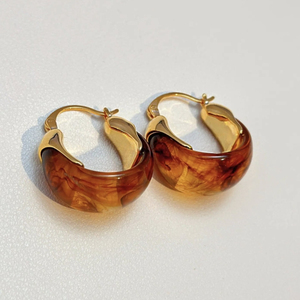 Pendientes de Plata con Diseño Geométrico Vintage de Lujo Ligero, Novedad 2026, Estilo Sencillo y Exclusivo, Joyería de Moda para Mujer - Product Image 5