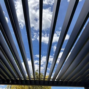 Pergola bioclimatique en <span class=keywords><strong>aluminium</strong></span> de la baie de San Francisco, en alliage d'<span class=keywords><strong>aluminium</strong></span>, pergola bioclimatique en <span class=keywords><strong>aluminium</strong></span>, <span class=keywords><strong>vue</strong></span> sur l'océan - Product Image 4