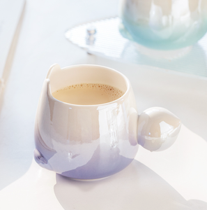 Tasse à eau en céramique, cadeau artistique mignon, cadeau créatif de bureau, tasse à café simple - Product Image 5