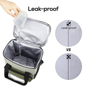 <span class=keywords><strong>Sac</strong></span> isotherme de pique-nique portable OEM ODM personnalisé avec logo, grande capacité, étanche, <span class=keywords><strong>pour</strong></span> le transport de vin, de boissons et d'aliments - Product Image 4