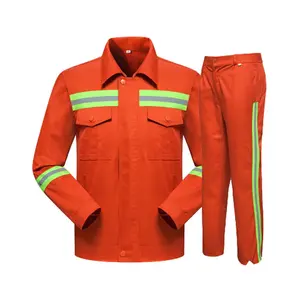 Setelan kerja pekerja pabrik industri kustom seragam Pekerja pekerja mekanik pakaian kerja pelindung keselamatan dewasa