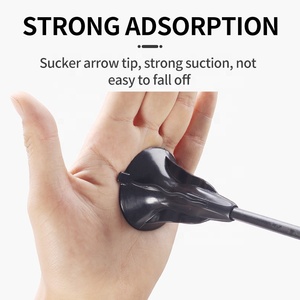 STARCN Flèches à <span class=keywords><strong>ventouse</strong></span> en fibre de verre pour jeunes archers débutants, pointes en caoutchouc, diamètre extérieur 7 mm, pour <span class=keywords><strong>arc</strong></span> et flèche - Product Image 4