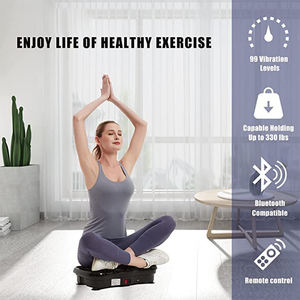 Plataforma <span class=keywords><strong>Vibratoria</strong></span> Vertical de Alta Calidad, Ecológica, Unisex, para Ejercicios en Casa, Masaje, Moldeamiento Corporal, Pérdida de Grasa Abdominal - Product Image 2