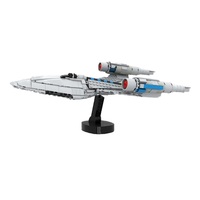 Funbuild Star Spaceship Enfants Cadeaux Trek MOC-179708 USS Protostar Modèle Blocs de Construction Ensemble de Briques