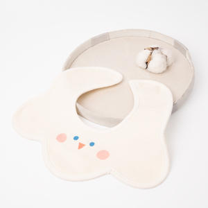 Nouvelle serviette de salive respirant bébé bavoirs personnalisé tricoté coton imperméable nouveau-né visage souriant infantile bébé bavoirs - Product Image 4
