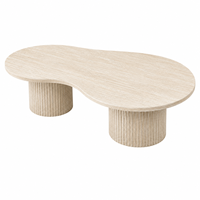 Table basse en bois moderne et contemporaine, design durable, meubles de salon, table à thé de luxe pour la maison