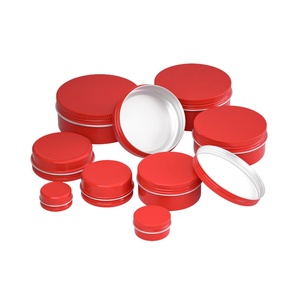 Envases de Aluminio con Tapa de Rosca para Cremas Faciales, Bálsamos para Barba, Especias, Ungüentos y Cosméticos - Product Image 1