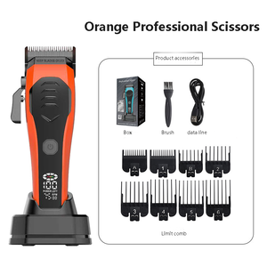 Nuovo Design Professionale Tagliacapelli Wireless per Uomo Macchina per Taglio Capelli <span class=keywords><strong>Regolabarba</strong></span> Rasoio 5W con Manico in Plastica - Product Image 4