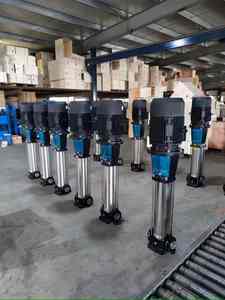 Pompe à eau à pression constante CNC triphasée CDL CDLF, pompe centrifuge multi-étages verticale <span class=keywords><strong>Minamoto</strong></span> en acier inoxydable à économie d'énergie - Product Image 1