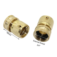 BSP 3/4 "laiton jardin robinet adaptateur connecteur tuyau d'arrosage à robinet adaptateur raccords de tuyau d'eau