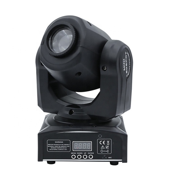 30W Mini LED Spot Moving Head Light Manual Guide