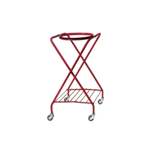 JH-Mech Poubelle <span class=keywords><strong>sur</strong></span> roues résistante à la rouille, cadre de support de sac poubelle en acier inoxydable de très grande capacité - Product Image 3