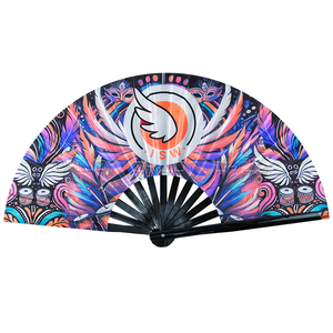 Lớn gấp tay Rave fan hâm mộ popping người hâm mộ vỗ tay người hâm mộ cho dòng nhảy múa Big clacking fan hâm mộ cho khởi động trên mặt đất khiêu vũ bên - Product Image 2