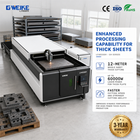 Machine de découpe laser à fibre CNC de haute qualité 12000 W, entièrement fermée, pour couper des tôles de fer, avec certification CE