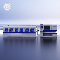 Qingyun Machine de découpe laser à fibre CNC de haute précision Autofocus pour tuyaux en tôle avec système de refroidissement automatique par eau