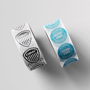 Hot Sale Custom PVC Adhesive Logo Sticker Roll Waterproof Vinyl Square <strong>Label</strong> Food Organic <strong>Pantry</strong> Spice Jar Sticker <strong>Label</strong> - Product Image 3