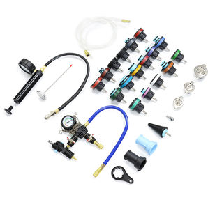 28pc冷却ラジエーター圧力テスターツールキット自動診断ツール圧力検出メーター漏れ検出器 - Product Image 2