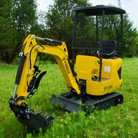 Mini-excavatrice 1,8 tonne en stock aux États-Unis, livraison gratuite, moteur CE EPA, petite excavatrice sur chenilles, livraison sous 3 jours