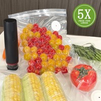 Scelleuse sous vide alimentaire portable rechargeable mini USB sans fil, pompe de scellage sous vide