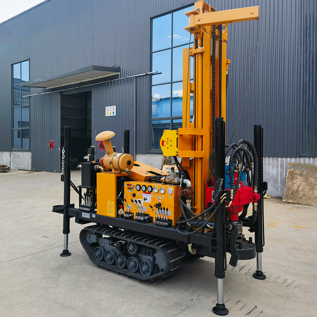 1000M Heavy Duty Crawler Pneumatic Rig High Power Fast Deep Formation Stable Water Well Drilling Machine