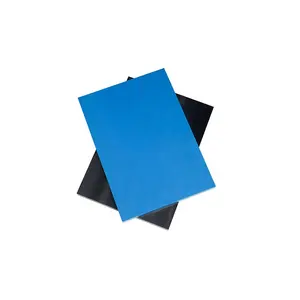 Werks-Direkt vertrieb schwarz PA66 Nylon platte blau PE Kunststoff platte Stange PC ABS-Platte weiß POM-Platte