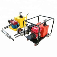 Fendeuse hydraulique portative de 200 kg pour la rupture de pierres et de béton, briseur à cale silencieux et portable pour carrière