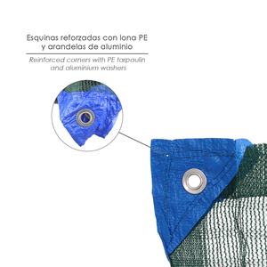 Coperte Verde Oliva 4 x 8 Metri. 100% HDPE, 90 g/m². Multifunzionale - Product Image 5
