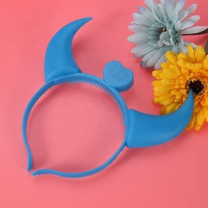Bestoyard sừng quỷ dẫn nhấp nháy phát sáng Headband Halloween & giáng sinh trang phục Cosplay phụ kiện - Product Image 4