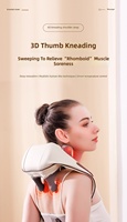 Ceinture de massage électrique pour le cou en forme de U, nouveau modèle, masseur pour le dos et les épaules