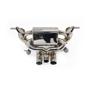 ระบบท่อไอเสียสเตนเลส ing สำหรับรถแลมโบกินีอเวนทาดอร์ LP740-4 LP700-4 LP750-4 <span class=keywords><strong>V12</strong></span> svj 6.5พร้อมท่อวาล์ว - Product Image 1