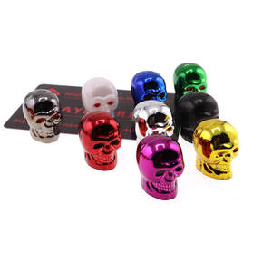 Usine personnalisée Modification universelle couvercle <span class=keywords><strong>de</strong></span> <span class=keywords><strong>Valve</strong></span> <span class=keywords><strong>de</strong></span> voiture roue <span class=keywords><strong>de</strong></span> voiture pneu Air <span class=keywords><strong>Valve</strong></span> tige bouchons anti-poussière forme <span class=keywords><strong>de</strong></span> crâne bouchons <span class=keywords><strong>de</strong></span> <span class=keywords><strong>Valve</strong></span> <span class=keywords><strong>de</strong></span> pneu - Product Image 1