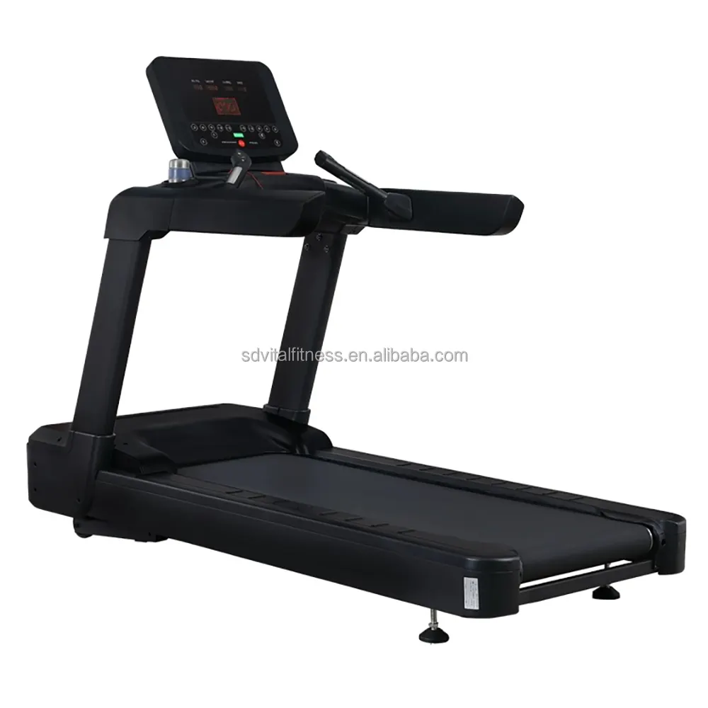 Popular Big Monitor LED Screen Running Machine Curved Treadmill Cardio Gym Equipment Commercial Treadmill