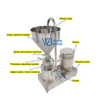 Broyeur Colloïdal Industriel en Acier Inoxydable de Qualité Sanitaire, Type Split, pour Beurre de Cacahuète, Pâte de Sésame, Confiture de Fruits, Sauce Pimentée