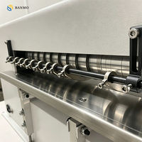Máquina Cortadora de Cuero de Alta Resistencia de 500W - Cortadora Multi-cuchilla para PVC, Goma, EVA de 10 mm de Grosor, Plataforma de Acero Inoxidable SUS304 para Pequeñas y Medianas Empresas