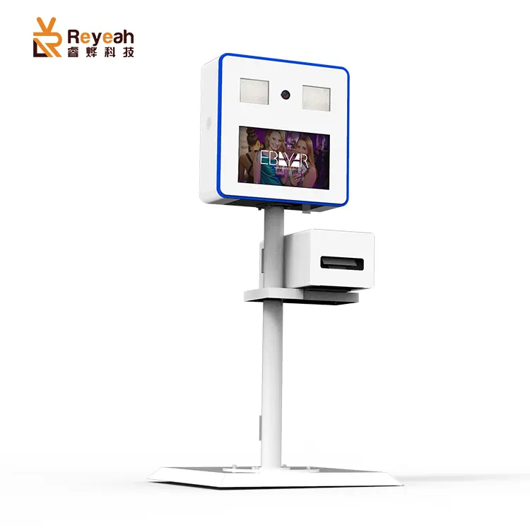 Magic Photo Booth mit Drucker, Android System Magic Photo Booth, Video Adverting Display Photo Booth Machine