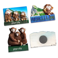 Aimant de réfrigérateur personnalisé en résine multi-formes, gaufré 3D, autocollant de réfrigérateur en polyrésine, souvenir de voyage, promotion touristique, artisanat