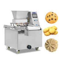 Automatische Mini Koekjeskoekje Depositor Machine Industriële Roterende Koekjeskoekjes Maken Machine Voor Leverancier