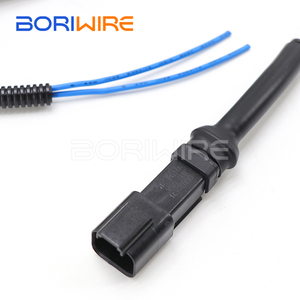 OEM <span class=keywords><strong>2</strong></span> Pin konektor laki-laki DT04-2P-E005 UL1016 16AWG 1.5M harnes kabel mobil - Product Image 4
