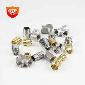 Brass Stainless Steel Extension Equal Nipple Fittings