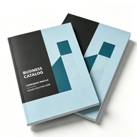 Libros Impresos Personalizados con Diseño Moderno y Elegante para Paquete de Introducción al Cliente en Ferias Comerciales