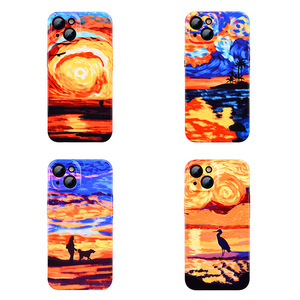 Van Gogh sơn dầu bao gồm tất cả điện thoại trường hợp điện thoại di động trường hợp khó khăn trường hợp điện thoại mới bán buôn - Product Image 1