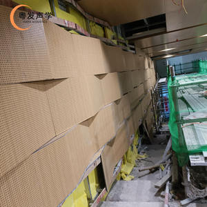 Paneles Acústicos Modernos Perforados de MDF para <span class=keywords><strong>Techo</strong></span> y Pared, Resistentes al Fuego, Ecológicos, Impermeables, para Escuelas, Dormitorios, Apartamentos, Uso Exterior, 80% - Product Image 2