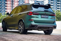 Pour BMW X5 G05/G18 LCI 2024 mise à niveau TAKD Style fibre de carbone sèche lèvre avant jupe latérale diffuseur arrière garde-boue becquet kit carrosserie