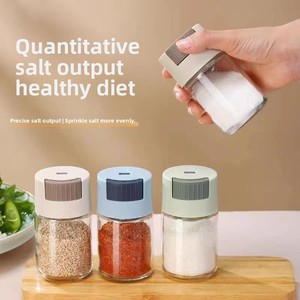 Handy <b>Plastic</b> Salt Shaker & Control <b>Bottle</b> Convenient Kitchen Seasoning Dispenser and Measure Salt Spreader & Seasoning Box - Product Image 1