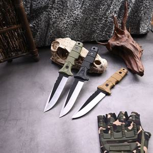 Cuchillo Táctico Personalizable con Hoja de Acero Inoxidable G10, Punta Caída, 1 Año de Garantía, Ideal para Supervivencia en la Naturaleza - Product Image 2