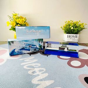 <span class=keywords><strong>Bateau</strong></span> de croisière modèle décoration Titanic croisière liquide sablier <span class=keywords><strong>bateau</strong></span> insubmersible dans une boîte - Product Image 6