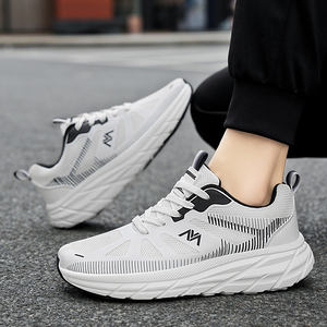 Zapatillas Deportivas Casuales Cómodas y Suaves para Hombre, Antideslizantes, para Correr, Trotar, Tenis, con Suela Ancha, Estilo para Caminar - Product Image 4