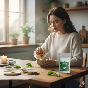 ผงชาเขียวมัทฉะผงชาเขียวธรรมชาติบริสุทธิ์ - Product Image 4